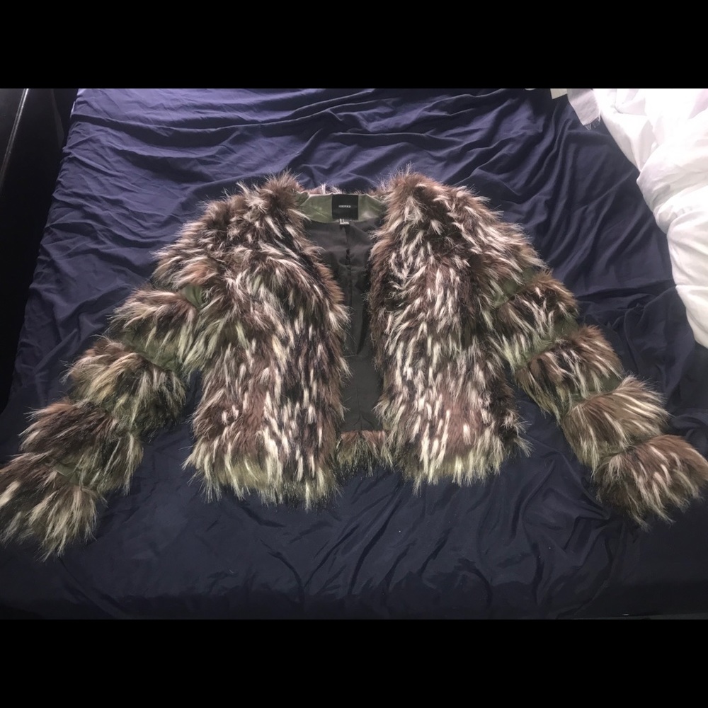 Faux Fur Coat